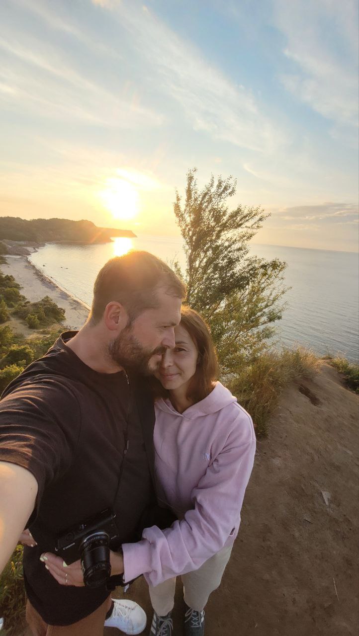 На закате в Филинской бухте